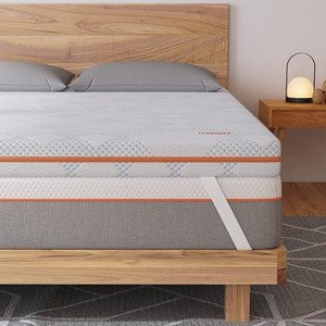 BAFODE Gel Memory Foam Mattress Topper - 3 Inch Medium Firm Double Side Mattress Pad - Medium Firm High Density Foam Mattress Bed Topper - 1 of 1