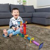 PICASSO-TILES Marble Run Magnetic Tiles for Kids, 40PCS, Construction Magnet Tiles Race Track Building Blocks STEM Toy - 2 of 4