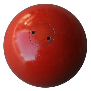 Amber Fight Gear Precision Performance Iron Shot Put,versatile for training& competition,with sturdy cast iron build and durable polyurethane coating. - 1 of 4