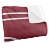 Colgate University Primary Logo Silky Touch Blanket White 50x60 - 3 of 4
