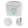 Unique Bargains Letter g Pattern Makeup Bag 1 Pc - 4 of 4