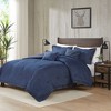 Perry Oversized Denim Comforter Set - image 2 of 4