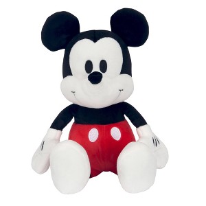 Lambs & Ivy Disney Baby Mickey Mouse Plush Stuffed Animal Toy - 1 of 4