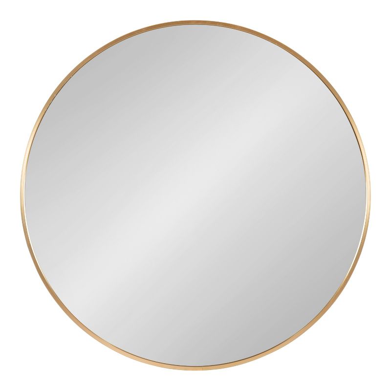 Kate and Laurel Zayda Metal Round Mirror, 1 of 9