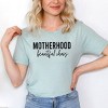 Simply Sage Market Women's Motherhood Beautiful Chaos Short Sleeve Graphic Tee - 2 of 3