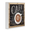 Stupell Industries Chalkboard Style Cafe Sign, 24" x 24" - 3 of 4