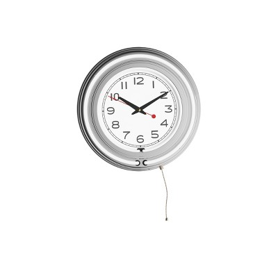 Hastings Home 14" White Neon Clock