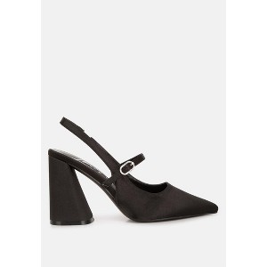 Nougat Flared Heel Party Sandals Women - 1 of 4