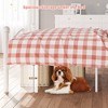 Garvee Metal Platform Twin Bed Frame Mattress Foundation with Iron-Art Sweat Heart Headboard & Footboard/Firm Support & Easy Set up Structure, White - 4 of 4