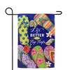 Northlight "Life is Better in Flip Flops" Outdoor Summer Garden Flag 18" x 12.5" - 2 of 4