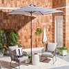 Iris Fashion Line 7.5 Ft Square Umbrella - PAT8404 - Safavieh - 2 of 4