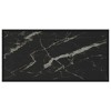 vidaXL Coffee Table Black Tempered glass, powder-coated steel Medium - 3 of 4