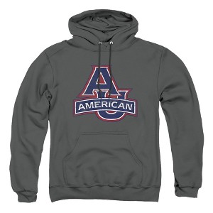 Men's American University Official Distressed Primary Logo Pull-Over Hoodie - 1 of 4