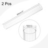Unique Bargains Lamp Lantern Water Cooling System Acrylic Round Pipes 2 Pcs - 2 of 4