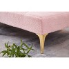 PAGED Teddy Couch, Convertible Sofa Bed with Gold Metal Legs, Sofa for Apartment, Living Room - 4 of 4