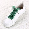 INSPIRE CHIC Sneakers Flat Snow Yarn Wide Transparent Shoe Laces 1" Width 2 Pairs - 2 of 4