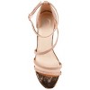 Journee Collection Women's Bella Open Toe Mid Block Heel Pumps - 4 of 4
