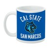 California State University San Marcos Cougars Logo Ceramic Coffee Mug Novelty Gift Mugs for Coffee Tea and Hot Drinks 11oz White - 3 of 4