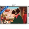 Trends International Lofi Girl - Relax and Study Framed Wall Poster Prints - 3 of 4