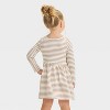 Toddler Girls' Printed Long Sleeve Dress - Cat & Jack™ - image 2 of 3