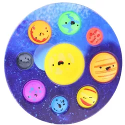 Toynk Pop Fidget Toy Solar System 9-Button Bubble Popping Game