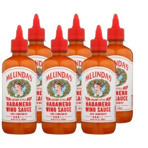Melinda's Creamy Style Habanero Wing Sauce - Case of 6/12 oz - 1 of 4