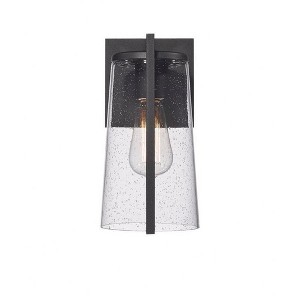Artcraft Lighting Portofino 1 - Light Wall Light in  Black - 1 of 4