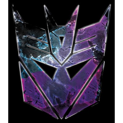 Transformers Decepticons Patch Cartoon Decepticon Polo Shirt Adult Button Up T-Shirt Select Size