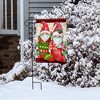 Briarwood Lane Christmas Garden Flag 12x18 For Outdoor Stocking Gnomes For Christmas Garden Flag Flags For Outside - 4 of 4