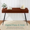 Best Choice Product Modern 88 Key Fully Weighted Desk Style Digital Piano w/ Metal Legs, 3 Sustain Pedal - 4 of 4