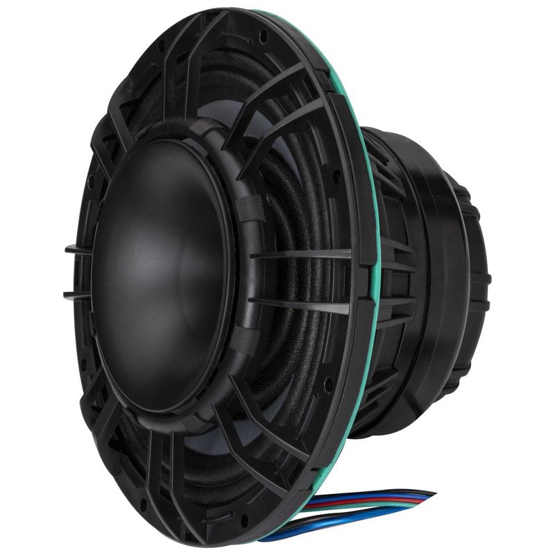 Kicker 48KMXL8 8" 4-Ohm RGB LED KMXL Horn-Loaded Marine Coaxial Speakers, Pair, 5 of 9