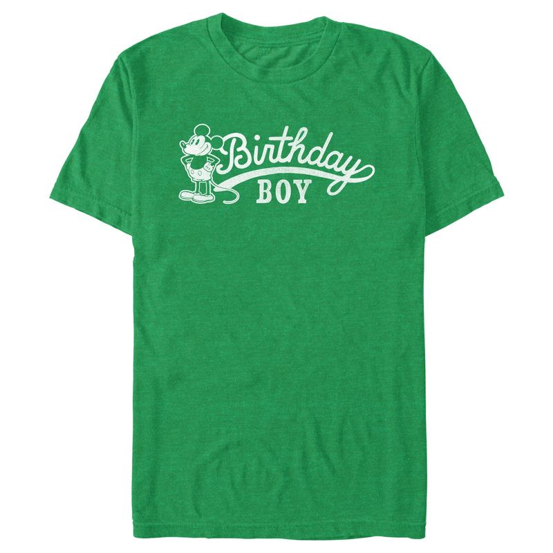 Men's Mickey & Friends Retro Birthday Boy T-Shirt, 1 of 4