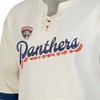 NHL Florida Panthers Women's Natural Long Sleeve Fleece Hooded Sweatshirt - 3 of 3