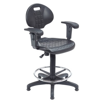 Work Smart Upholstered Office Chair with Adjustable Arms [SC66] – Office  Chairs Unlimited – Free Shipping!