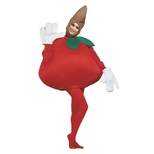 Halloween Express Adult Apple Costume - Size One Size Fits Most - Red