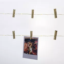 LED Fairy Lights with Metallic Photo Clips - Room Essentials™