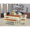 Retro Dining Table Set - Kitchen Dinette Table & Chairs - Renaissance Style - 2 of 4