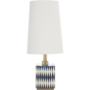 Kye 24" Table Lamp - TBL2025 - Blue/White - Safavieh - 1 of 4