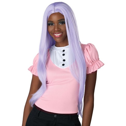 California Costumes Xl Cosplay Adult Wig lavender Target