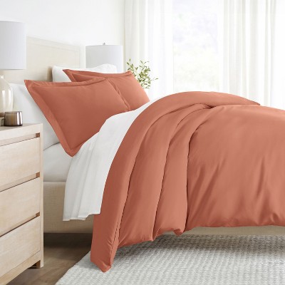 3 Piece Duvet Cover & Shams Set - Soft and Breathable, Double Brushed Microfiber, Wrinkle Free - Becky Cameron