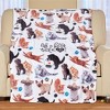 Collections Etc Life Is Better With A Cat 5-Foot Long Colorful Funny Throw THROW - 2 of 2