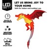Joyfy 5 FT Halloween Inflatable Outdoor Decorations, Hanging Flying Dragon with Built-in LED for Halloween Yard Lawn Patio Outdoor Indoor Decoration - 2 of 4