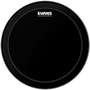 EVANS EMAD Onyx Bass Batter Drum Head - 1 of 3