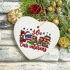 We Love Our Veterans Christmas Style Patriotic Military Ornament| OrnamentallyYou - 4 of 4