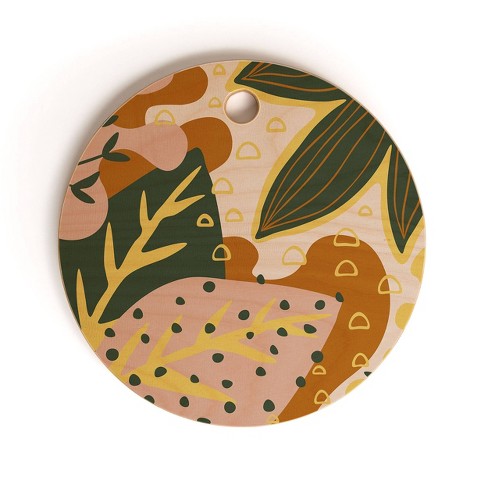 13 Wood Alisa Galitsyna Floral Magic Cutting Board Society6 Target