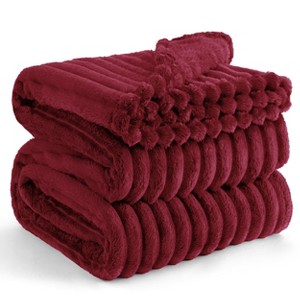 Bedsure | Indulge in Comfort Bed Blanket with Unique Chunky Corduroy Texture - 1 of 4