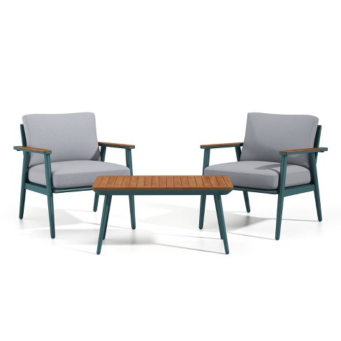 Aluminum best sale conversation set