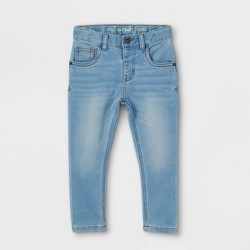 Toddler Boys' Pull-on Straight Fit Jeans - Cat & Jack™ Blue 5t : Target