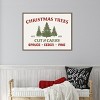 Amanti Art Christmas Farm Sign I by Victoria Barnes Canvas Wall Art Print Framed - 4 of 4