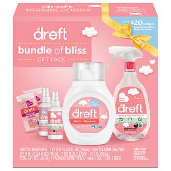 Dreft Bundle of Bliss Laundry Detergent Gift Pack - 6ct